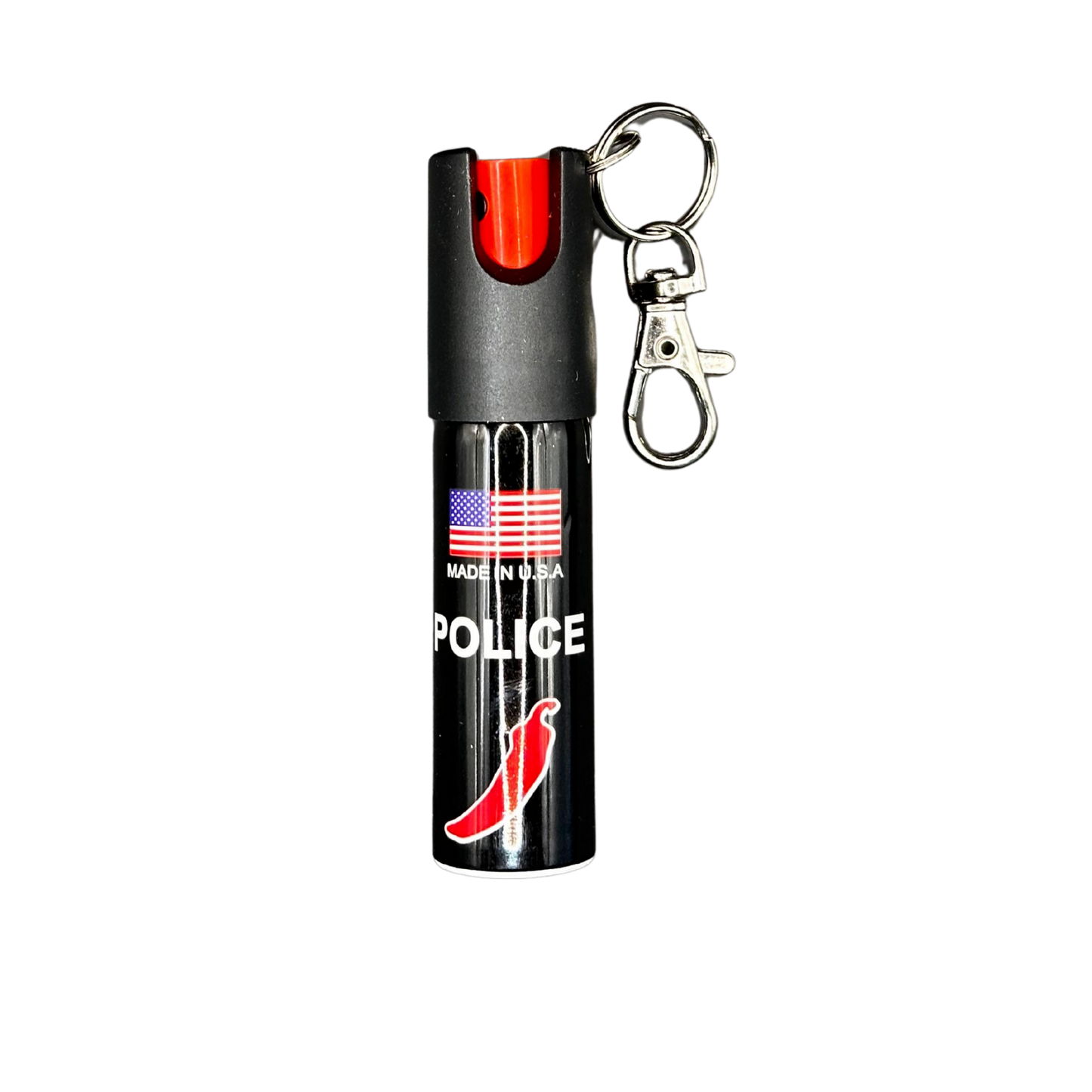 Gas pimienta policial portátil con llavero y spray directo 20 ml – Police USA