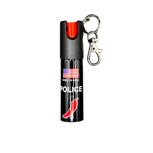 Gas pimienta policial portátil con llavero y spray directo 20 ml – Police USA