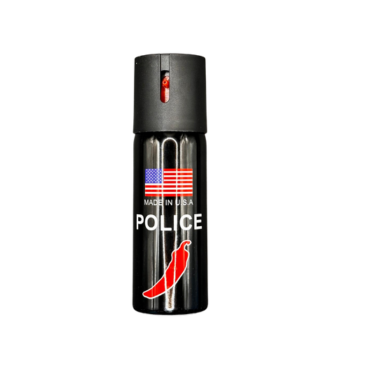 Gas pimienta de defensa personal tipo Police y spray directo 60ml - police USA