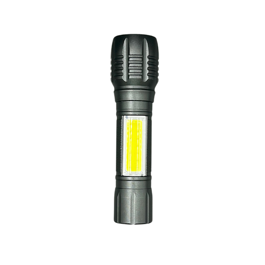Linterna táctica LED bl-537 recargable de alto brillo con cuerpo compacto