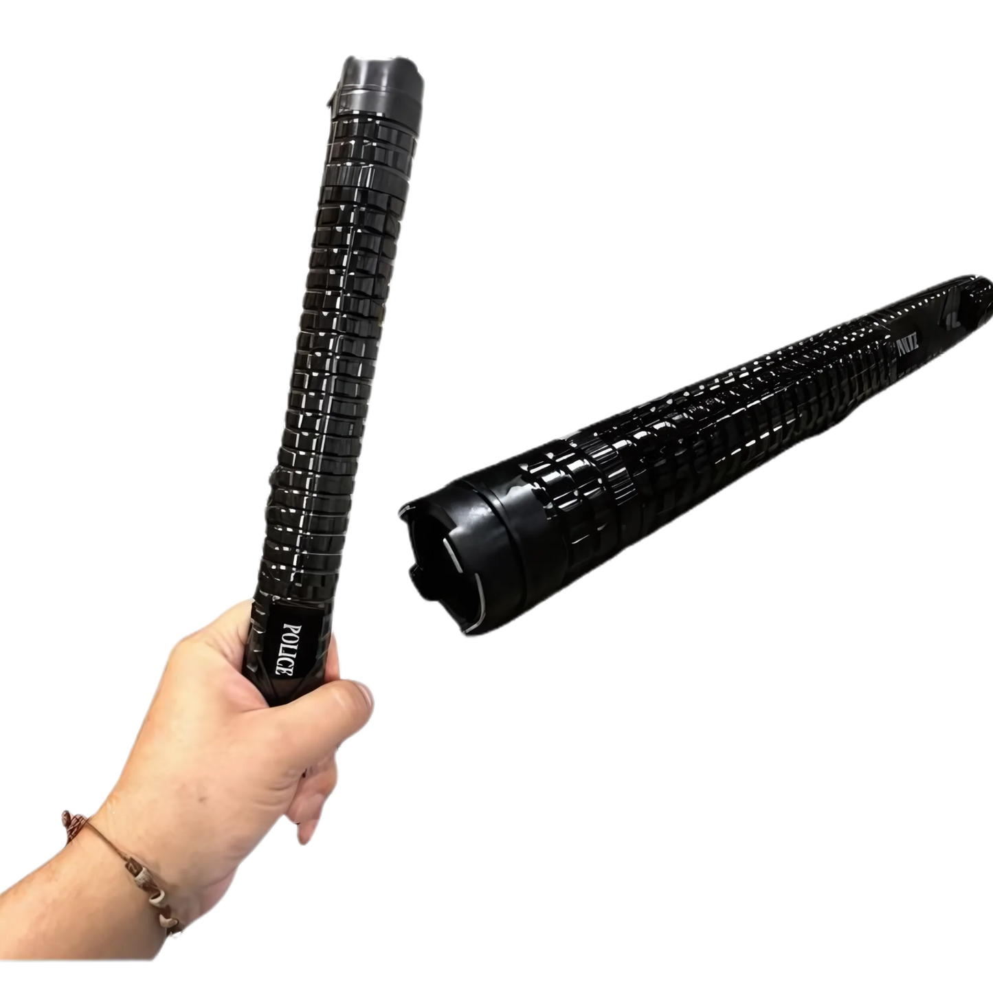Linterna Bastón hy-x8 eléctrico de defensa personal tipo táser con diseño antideslizante